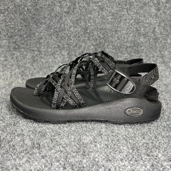 Chaco ZX/3 Classic Sandals Women's 8‎ XOXO Black Outdoor Hiking Athletic Water - Picture 4 of 13